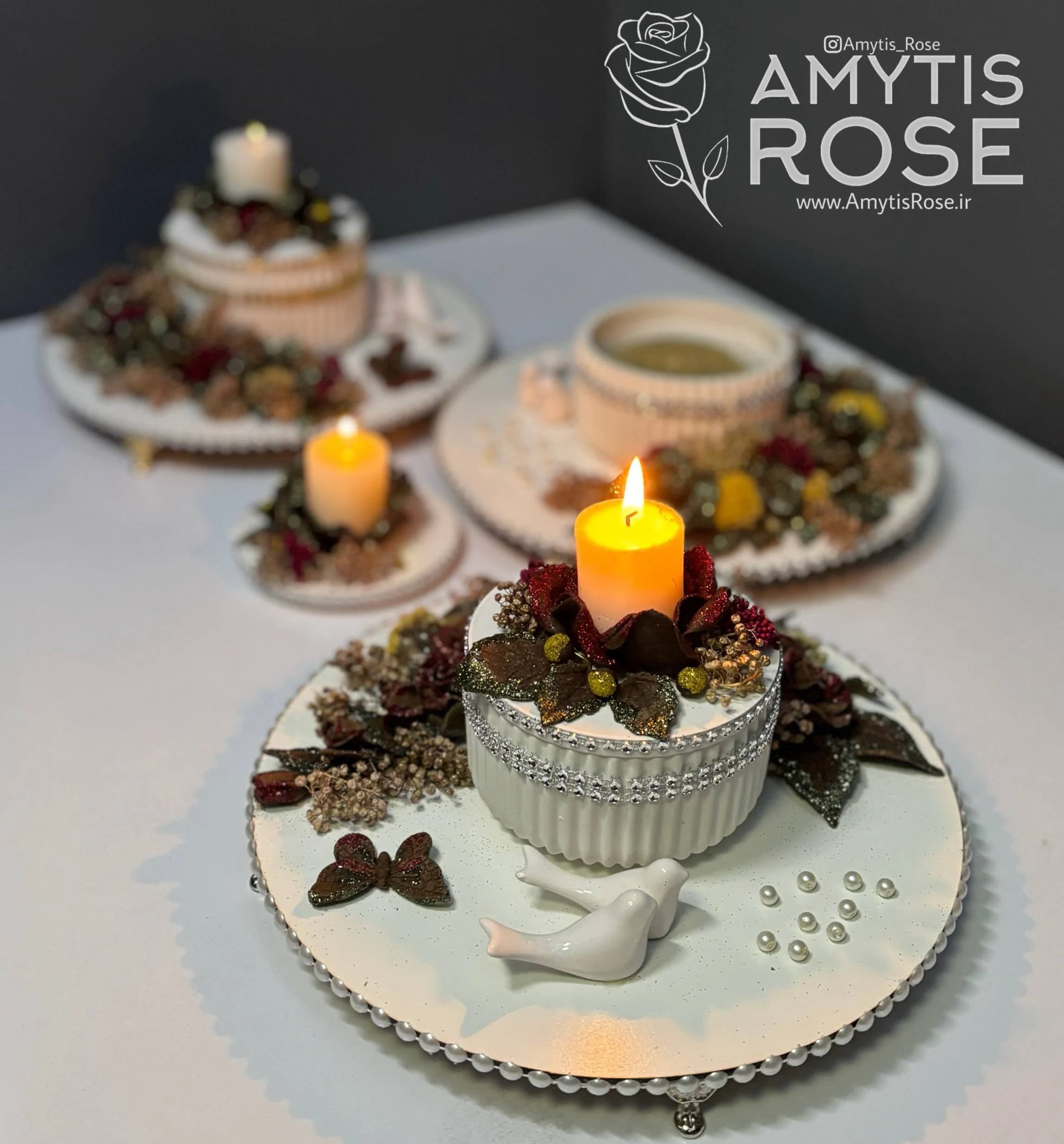 سینی حنا 3001# | آمیتیس رز - Amytis Rose