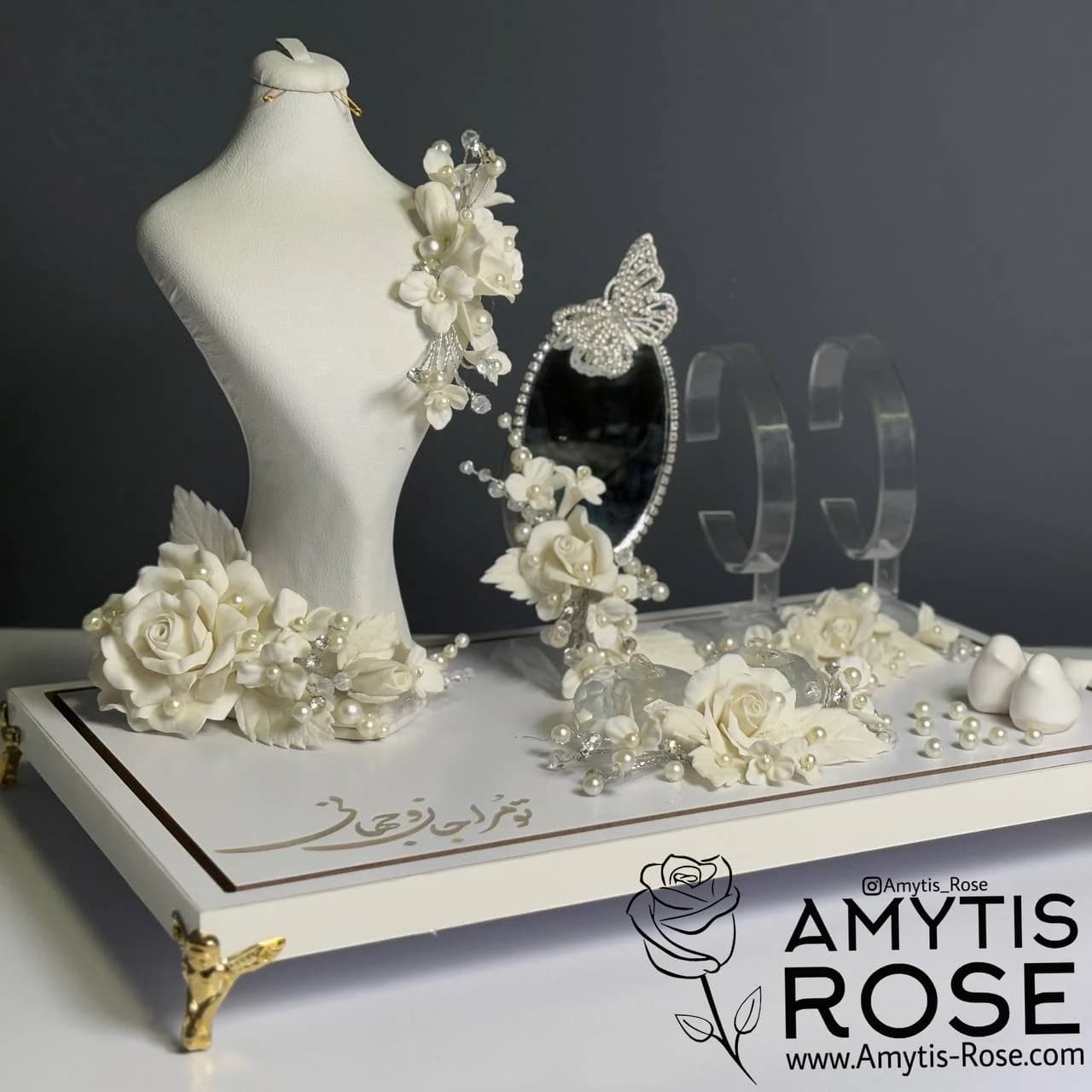استند جواهرات / باکس جای جواهر 1010# | آمیتیس رز - Amytis Rose