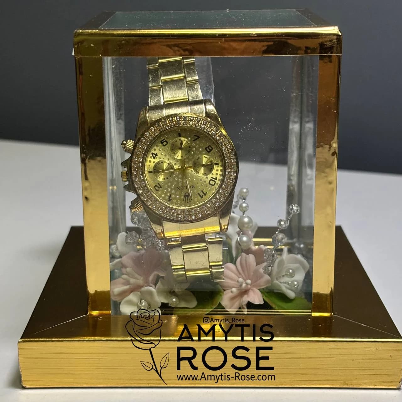 باکس ساعت مچی 1003# | آمیتیس رز - Amytis Rose — تصویر ۲