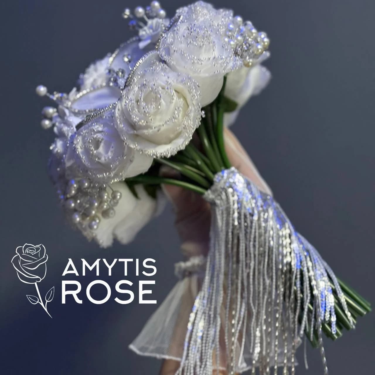 دسته گل عروس تمیس 304# Temis | آمیتیس رز - Amytis Rose — تصویر ۳