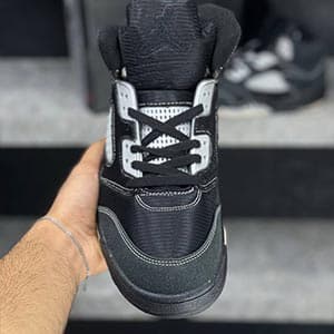 جردن 5 بلک وایت Jordan 5 Black White — تصویر ۳