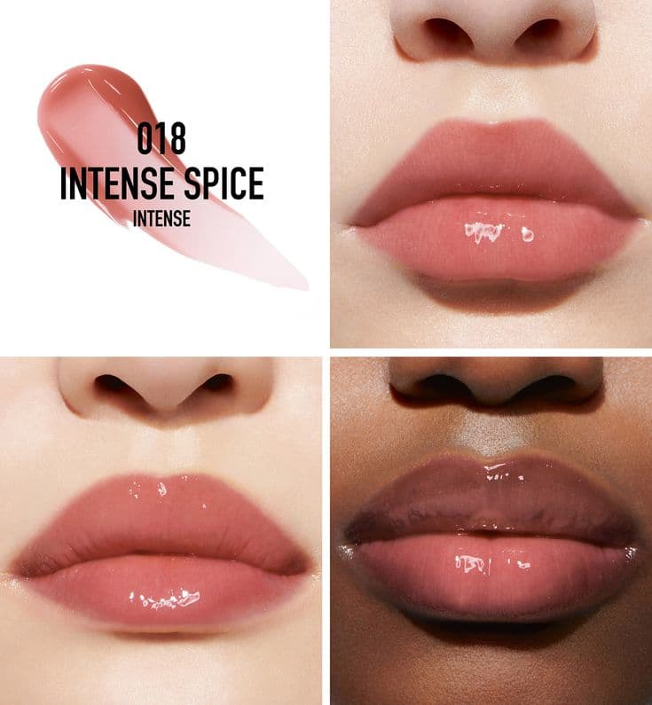 لیپ گلاس حجم دهنده دیور رنگ intense spice018 — تصویر ۷