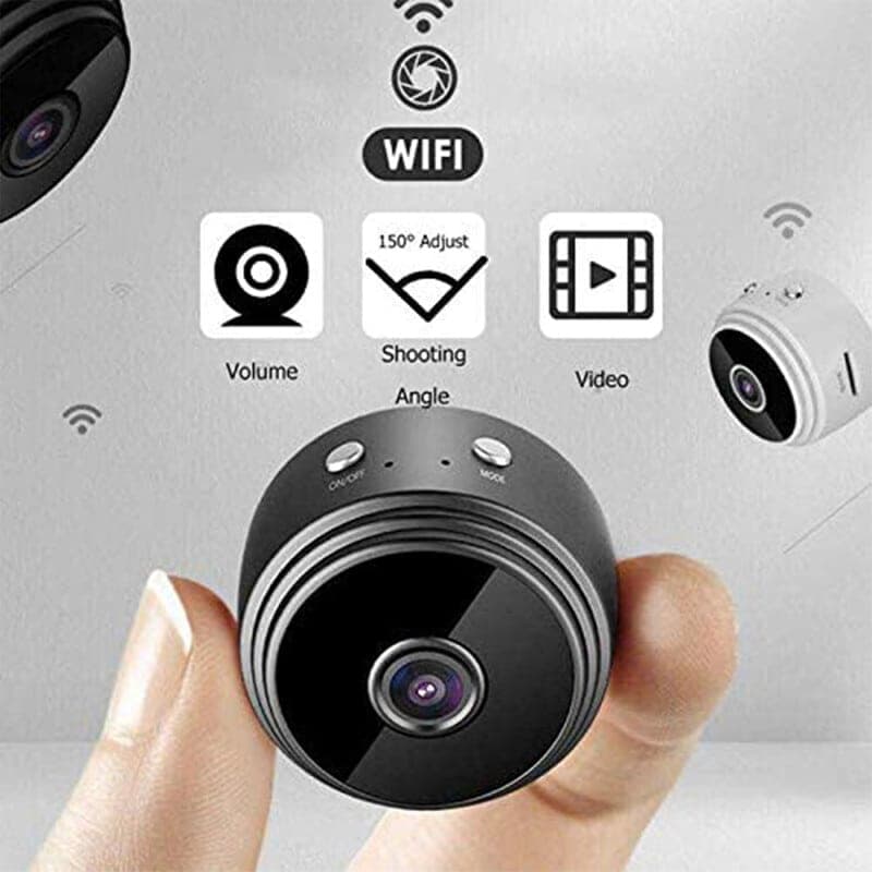 دوربین مداربسته مگنتی بیسیم SQT Camera – کوچک، قدرتمند و بی‌سیم — تصویر ۳