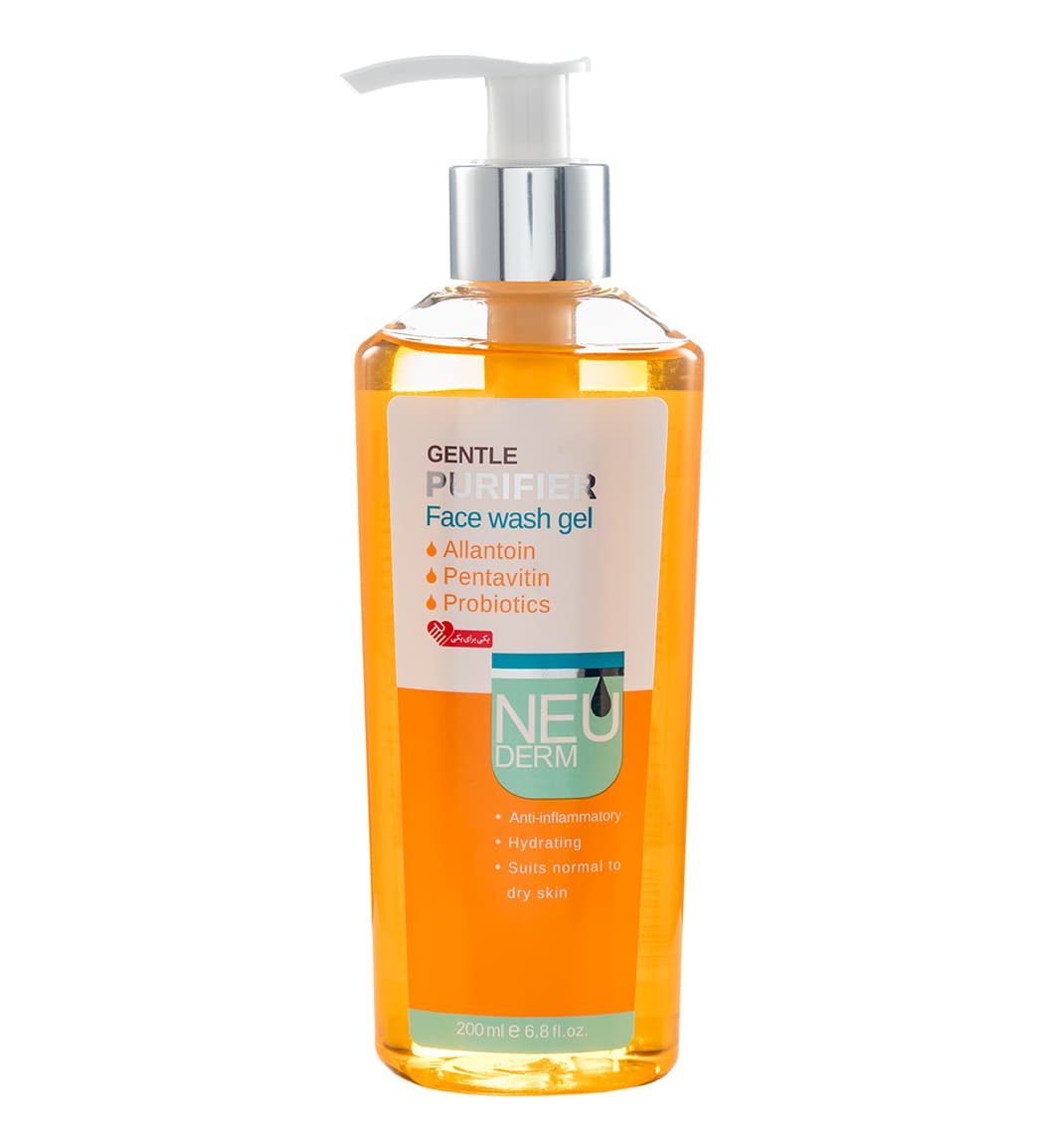 ژل شستشو صورت نئودرم مدل Gentle Purifier حجم 200 میلی لیتر — تصویر ۲