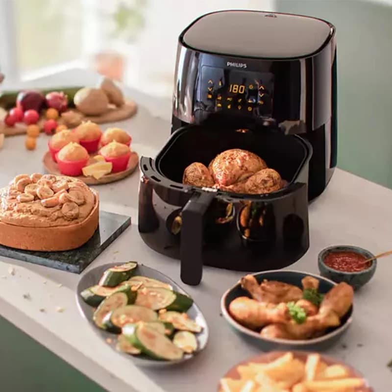 سرخ کن بدون روغن 6.2 لیتری فیلیپس مدل HD 9270/91 — تصویر ۳