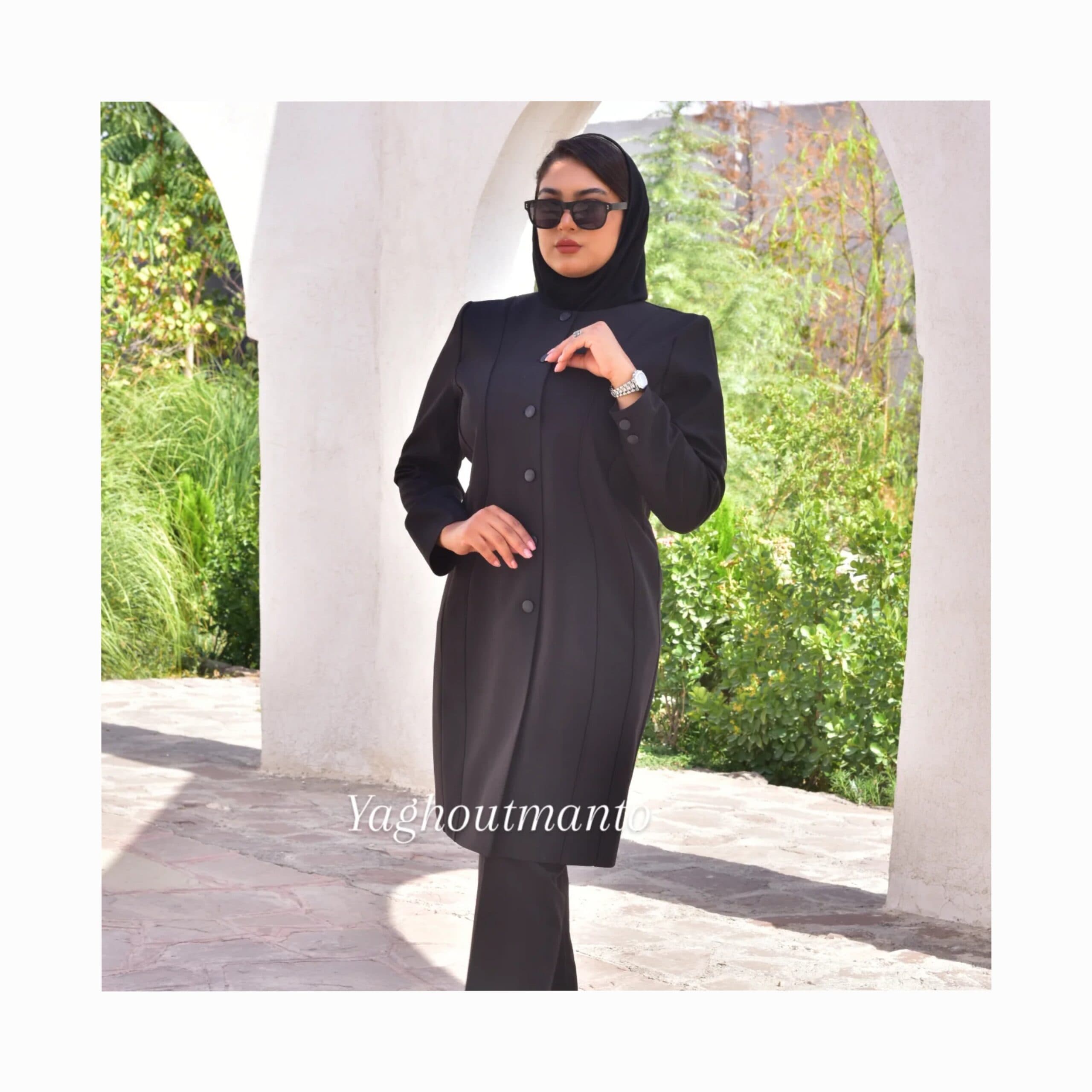 مانتوشلوار پرستو پارچه فیونا — تصویر ۲