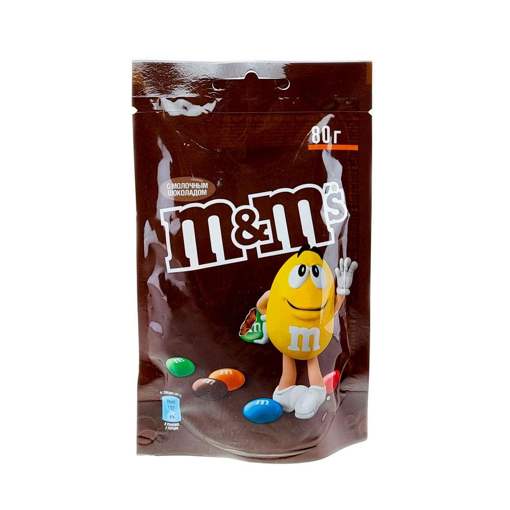 M&M شکلاتی 80 گرمی