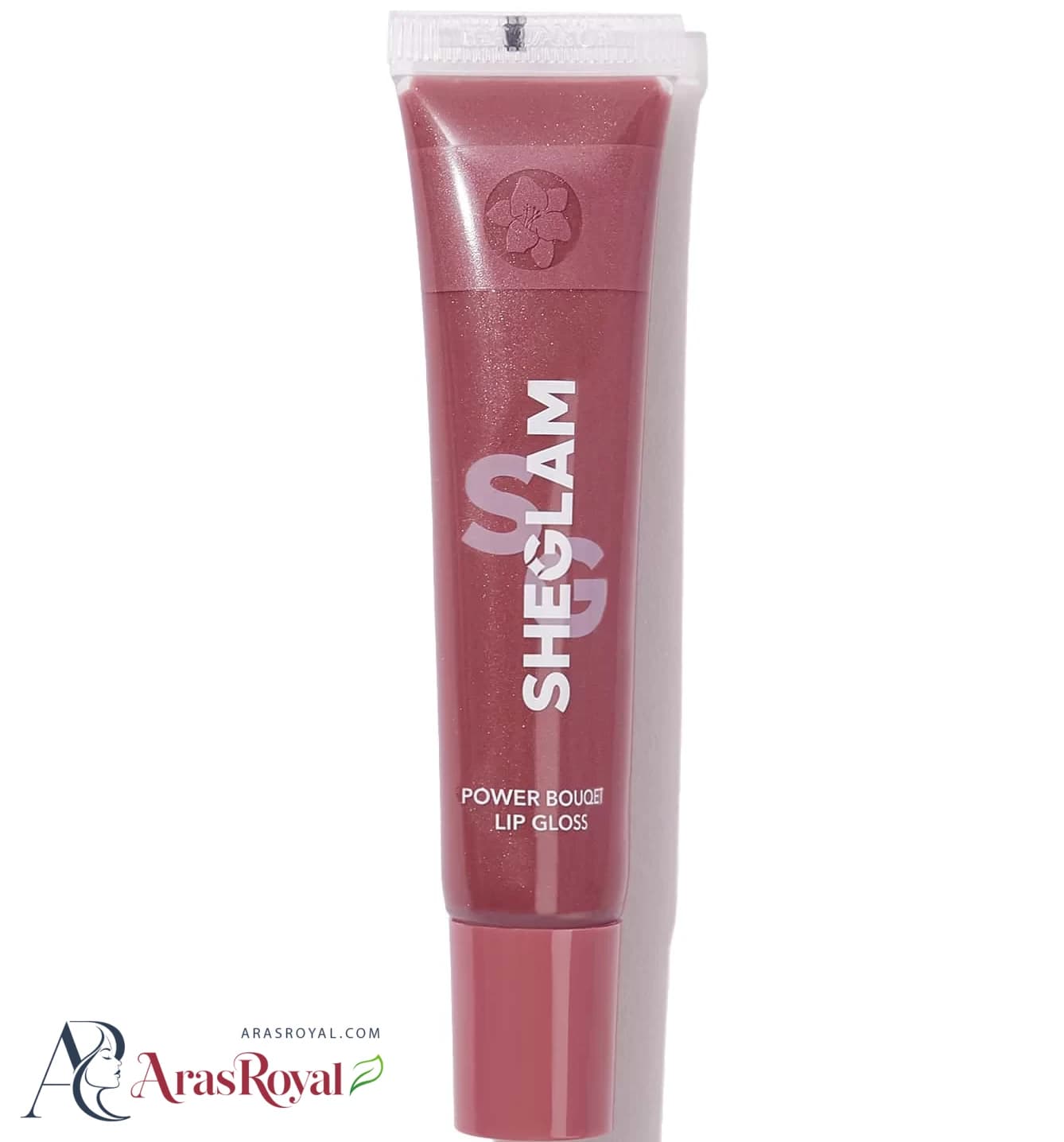لیپ گلاس رنگی براق و مرطوب کننده لب شیگلم مدل پاور بوکت رنگ Freesia Sheglam Power Bouquet Lip Gloss — تصویر ۸