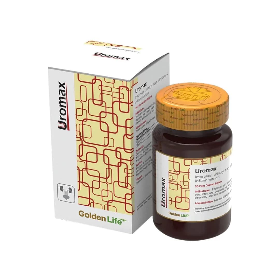 قرص گلدن لایف uromax بسته 30 عددی