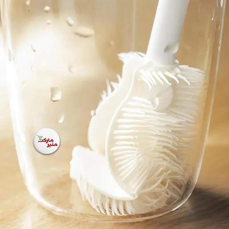 فرچه بطری شوی سیلیکونی ایکیا — تصویر ۴