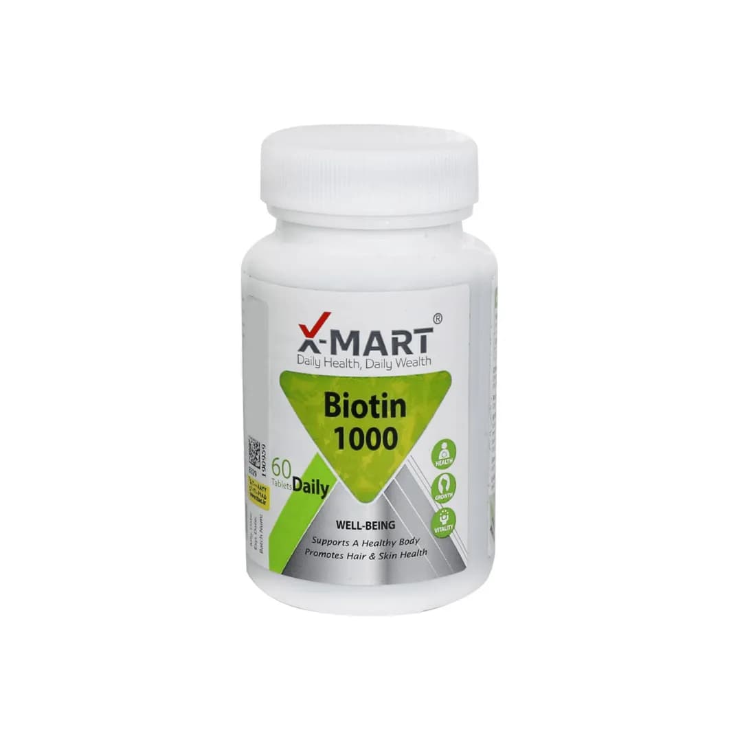 بیوتین 1000 میکرو گرم ( ایکس مارت ) – قرص