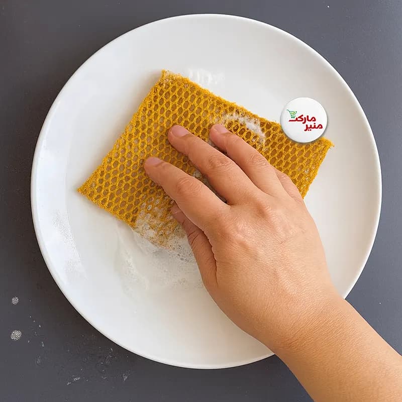 اسکاچ نانو اصل کره ای (اسکاج نرم سانگبوکلمی) softmeshscrubber — تصویر ۲