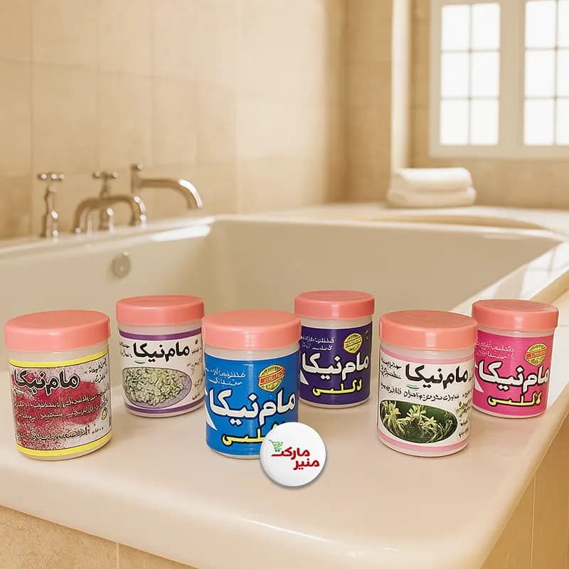 مام پودری نیکا رایحه ادکلنی و گل یاس، نرگس و طبیعت بهار