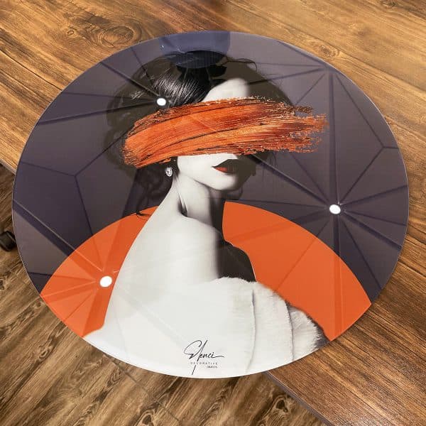 ساعت دیواری دکوراتیو الیزا به همراه تابلو — تصویر ۸