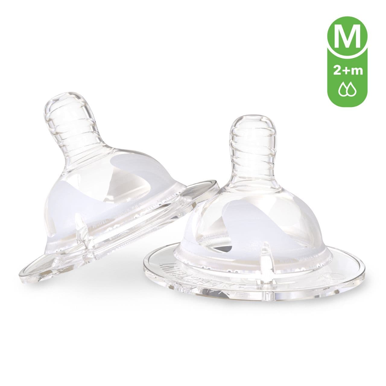 سرشیشه دو قطره medium تویست شیک بسته ۲ عددی Twistshake — تصویر ۲