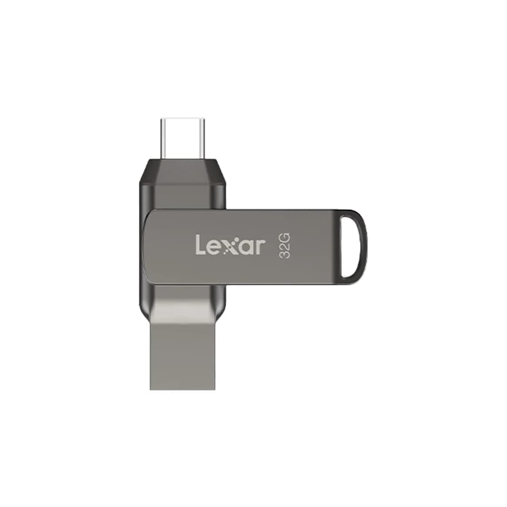 فلش مموری OTG پرسرعت Lexar D400؛ ظرفیت 32 گیگابایت | تجربه نسل جدید انتقال داده با استاندارد USB 3.2