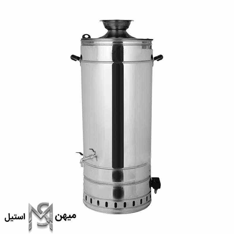 سماور صنعتی 90 لیتری گازی تنوره دار مدل 45442