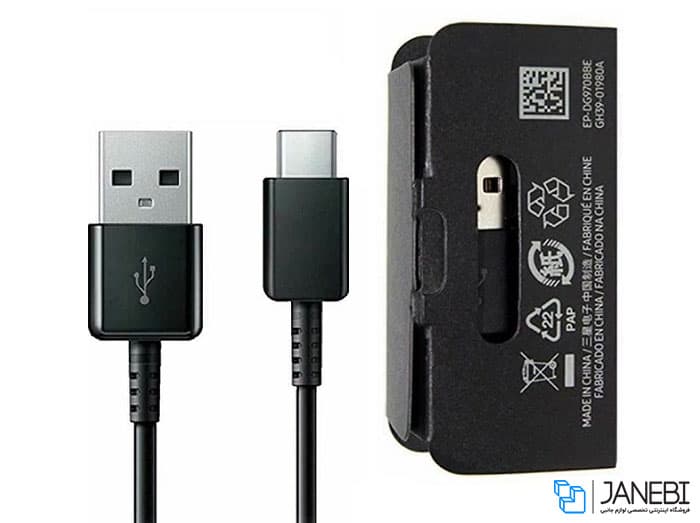 کابل تایپ سی اصلی سری اس 10 سامسونگ Samsung EP-DG970BBE Type-C Cable — تصویر ۷