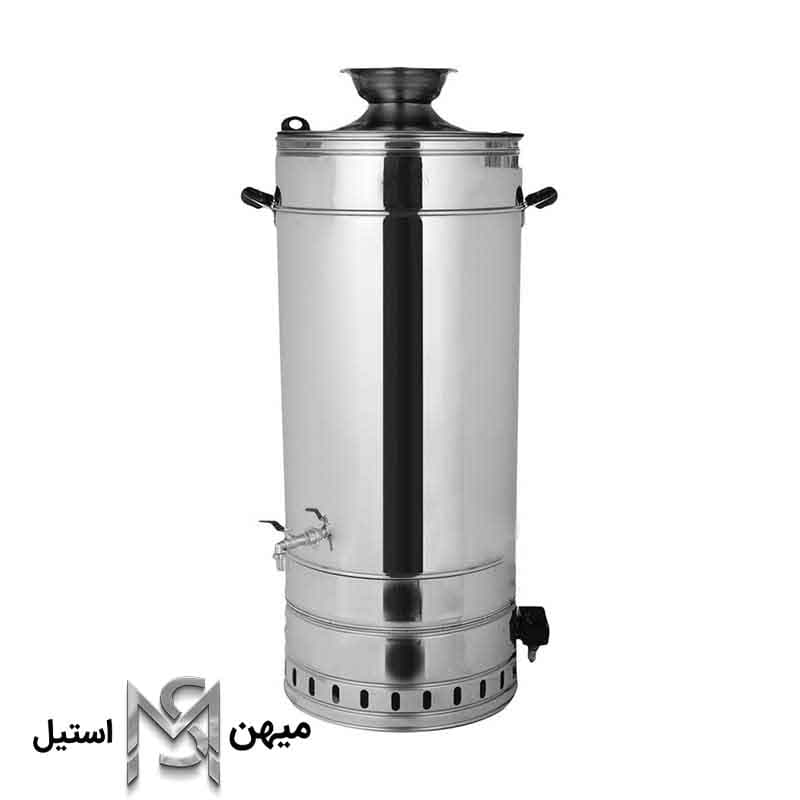 سماور صنعتی 90 لیتری گازی تنوره دار مدل 1598