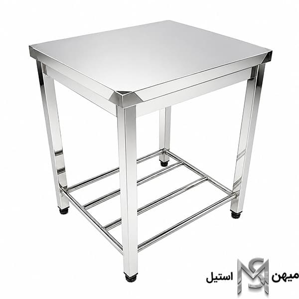 میز کار استیل 60 سانتی مدل MSTEEL_450
