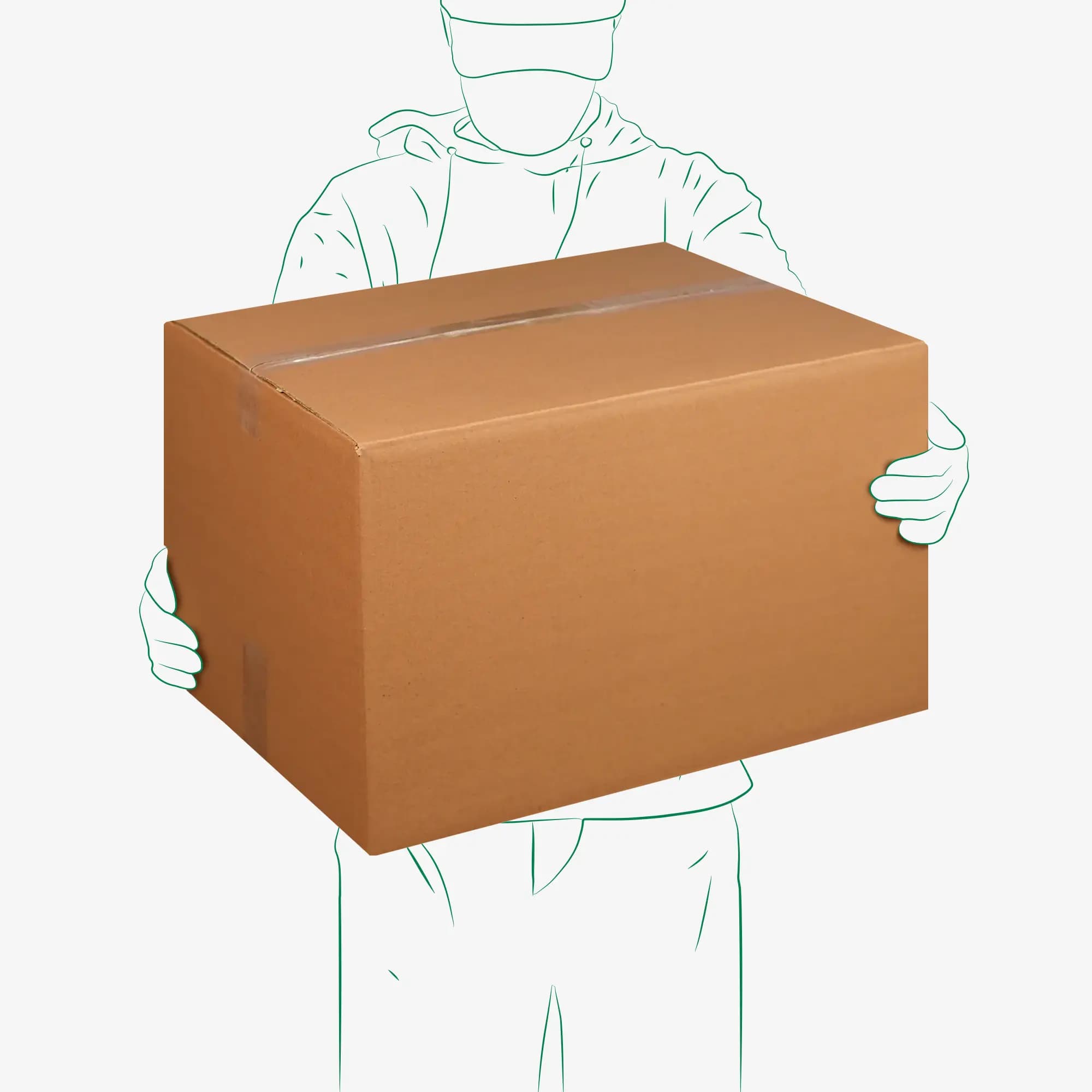 کارتن سایز 9 | سه لایه بدون چاپ