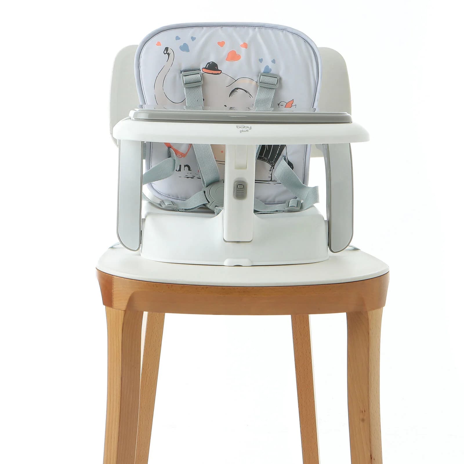 صندلی غذا پرتابل بوستر baby plus — تصویر ۵