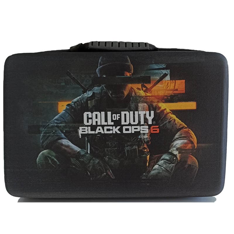 کیف کنسول بازی PS5 Slim طرح call of duty black ops 6