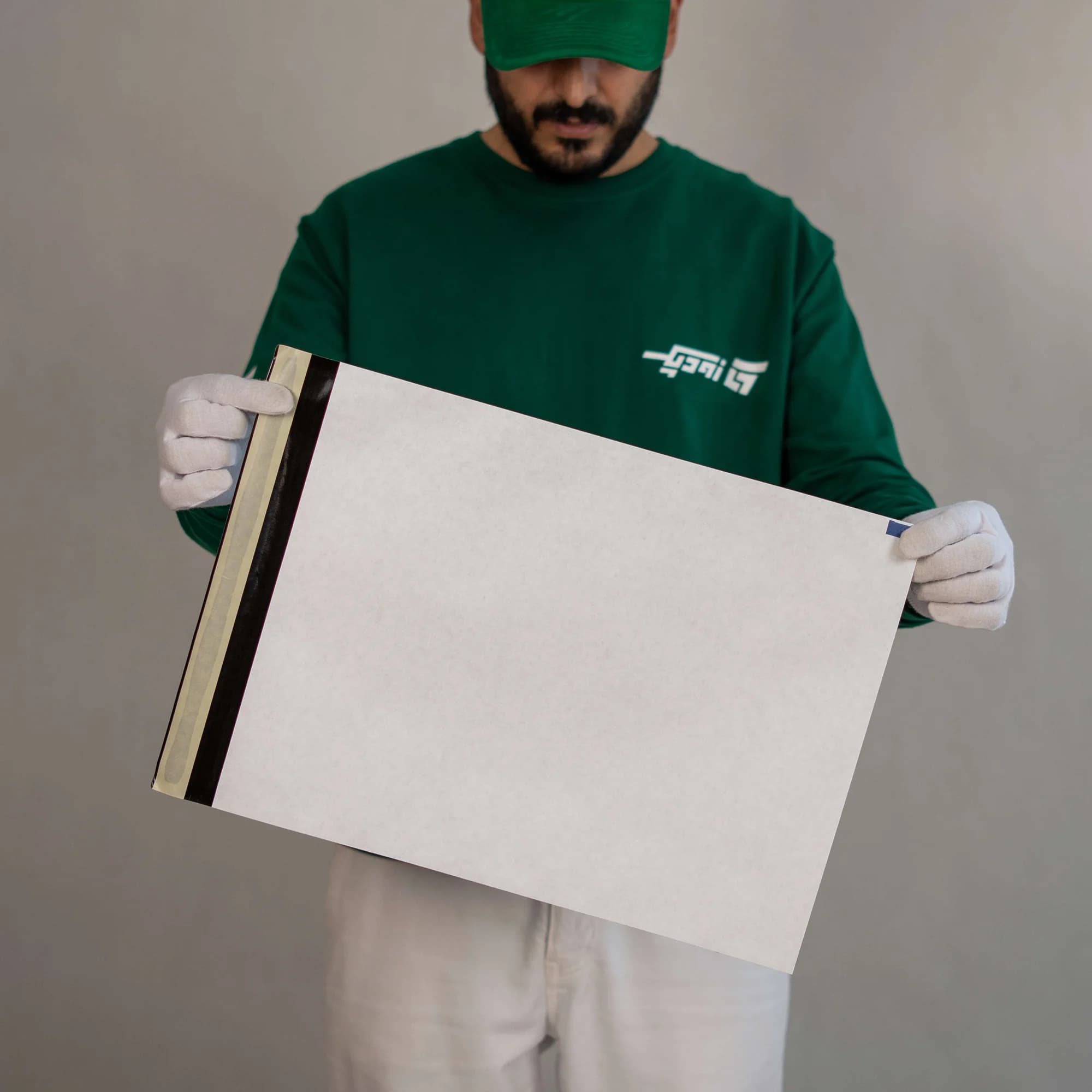 پاکت پستی لمینت مشکی آ۳ طرح آدرس دار — تصویر ۵