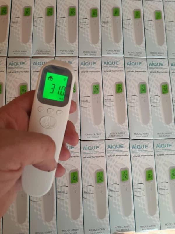 تب سنج لیزری نوزادی AIQUE غیر تماسی مدل 802 — تصویر ۲