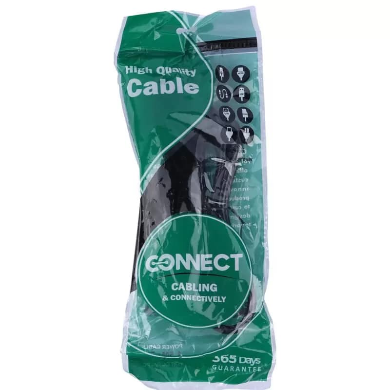 کابل برق 0.75*2 CONNECT طول 1.5 متر مخصوص PC — تصویر ۳