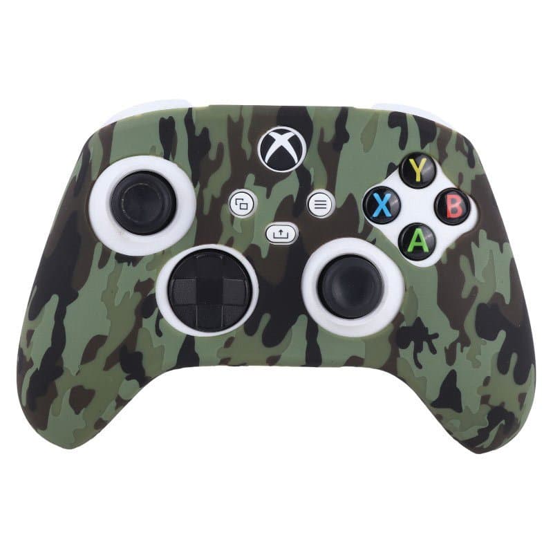 روکش دسته بازی Xbox X/S طرح چریکی سبز مشکی