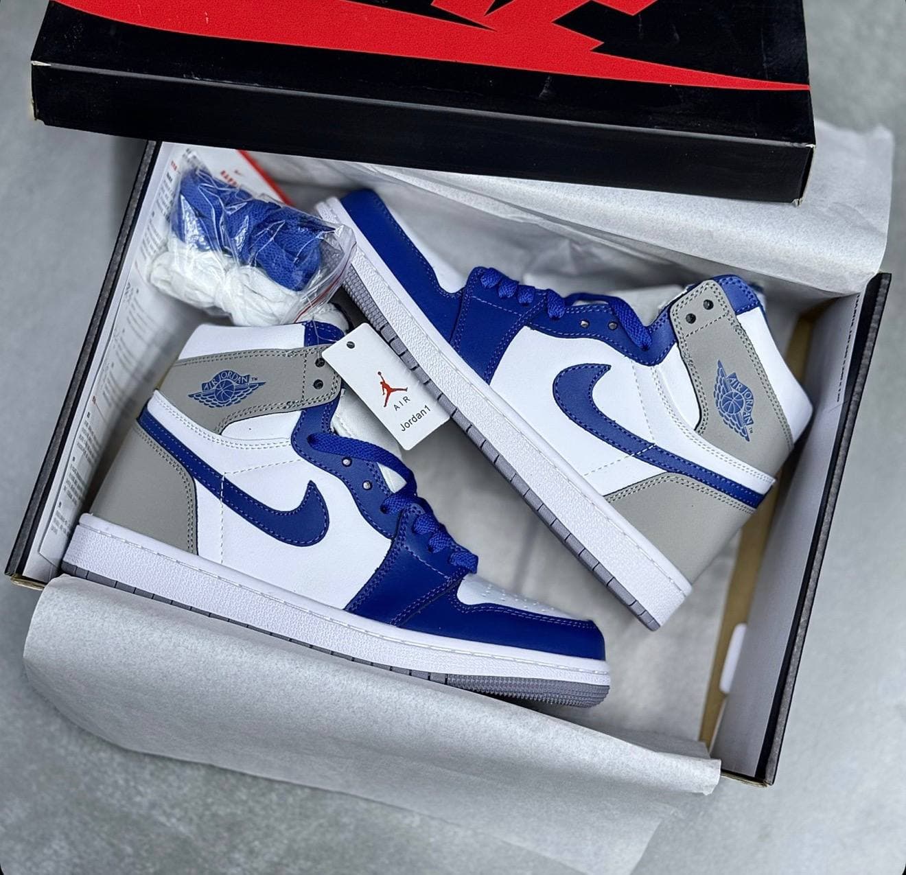 کفش کتونی زنانه و مردانه ساقدار نایک ایر جردن 1 Nike air jordan 1 High — تصویر ۴