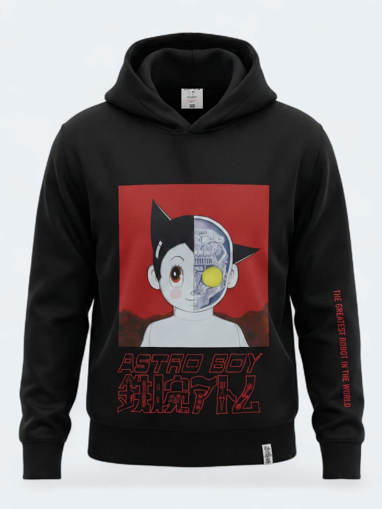 هودی مردانه Bershka طرح Astro Boy | کد H13