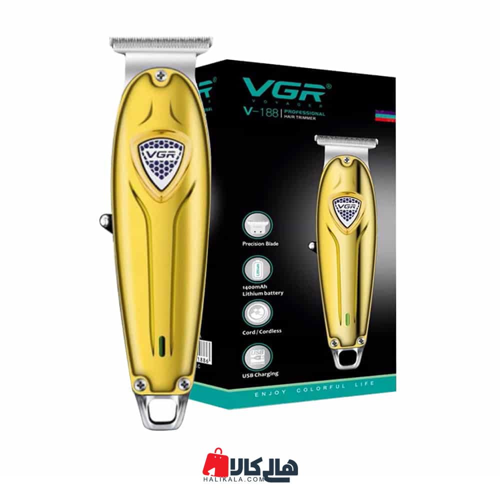 ماشین اصلاح موی سر و صورت وی جی ار مدل V-188 — تصویر ۳