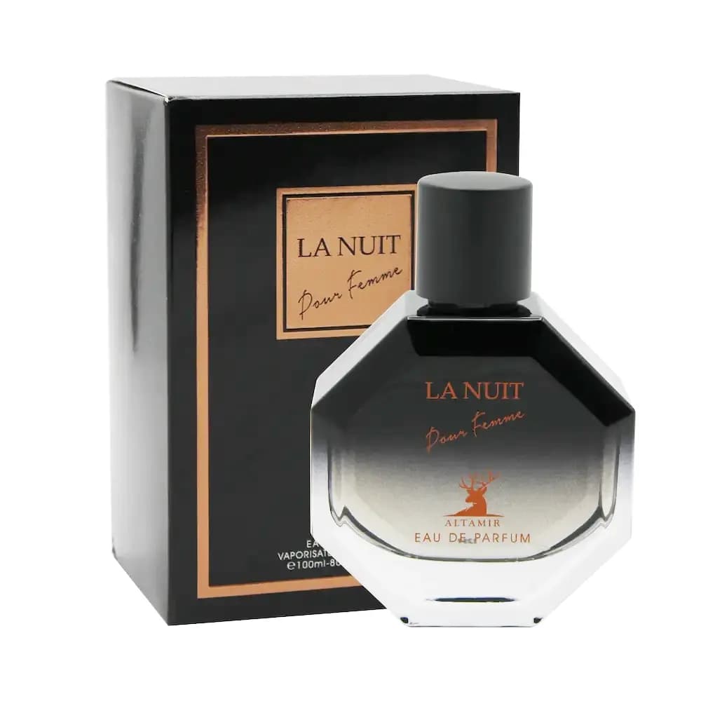 ادکلن زنانه آلتامیر مدل لانویت (La Nuit) حجم 100 میلی لیتر – مشابه ادکلن لانکوم لانویت