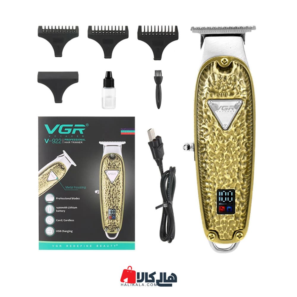 ماشین اصلاح موی سر و صورت وی جی ار مدل V-922 — تصویر ۲