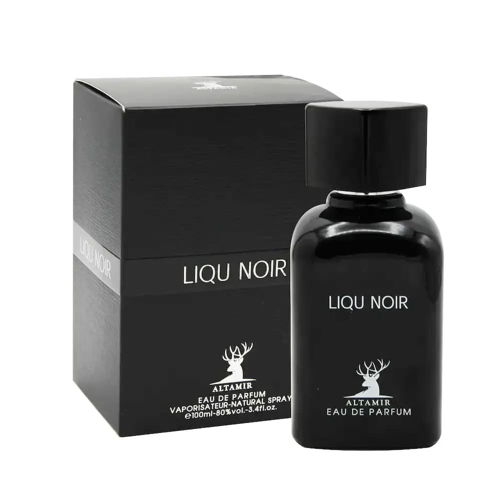 ادکلن مردانه آلتامیر مدل لیکو نویر (Liqu Noir) حجم 100 میلی لیتر-مشابه رایحه ادکلن لالیک مشکی