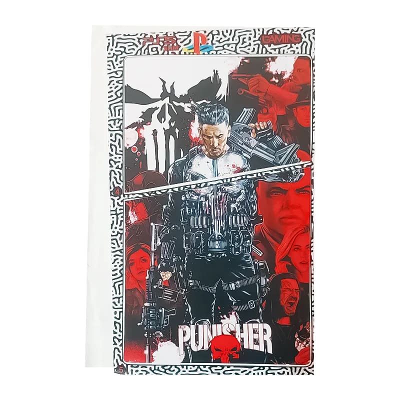 اسکین پلی استیشن 5 اسلیم طرح Punisher — تصویر ۴