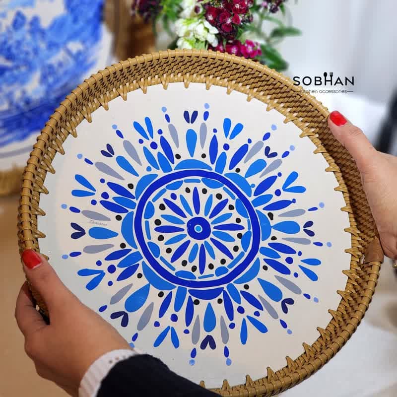 سبد بافت زیبا مدل سمفونی عرب در دو سایز