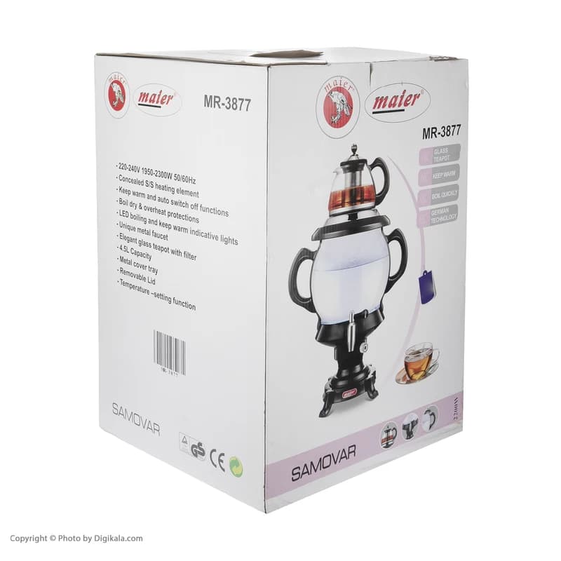 سماور برقی مایر مدل MR-3877 — تصویر ۱۰