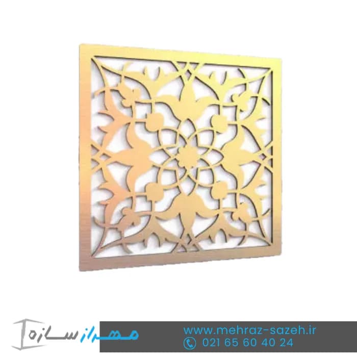 تایل معرق سقفی مولتی استایل ابعاد 60*60 بهمراه طلق دوغی کد M.T53