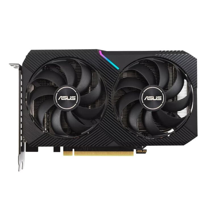 کارت گرافیک ایسوس DUAL GeForce RTX 3060 12GB OC Edition — تصویر ۳