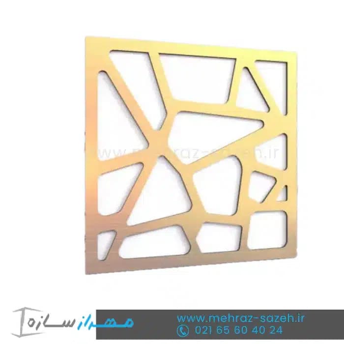 تایل معرق سقفی مولتی استایل ابعاد 60*60 بهمراه طلق دوغی کد M.T234