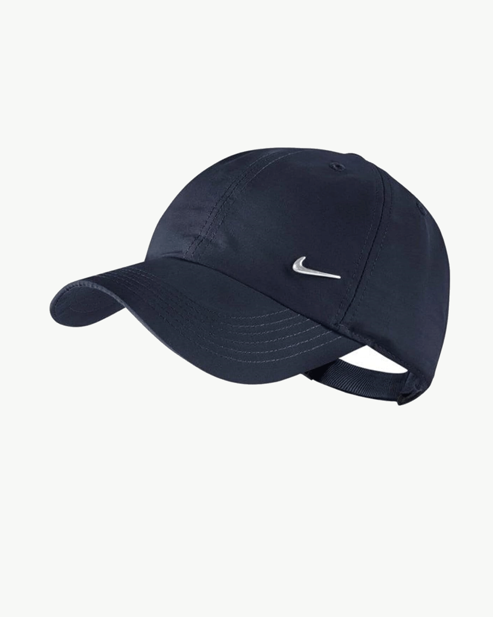Nike Navy Sportswear Metal Swoosh Logo