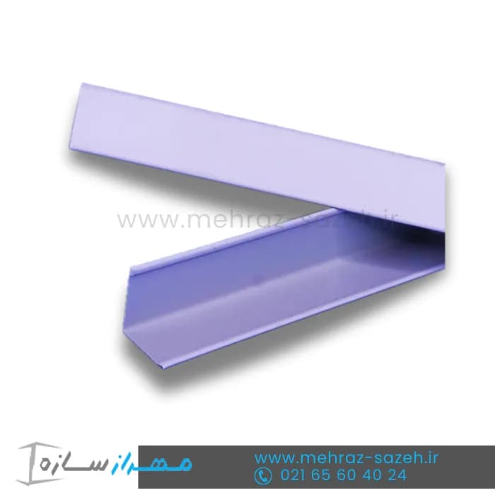 نبشی L24 سقف کاذب | نبشی سفید
