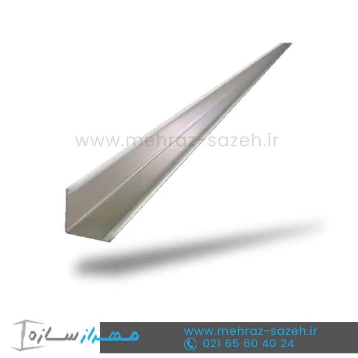 نبشی L24 سقف کاذب | نبشی سفید — تصویر ۲