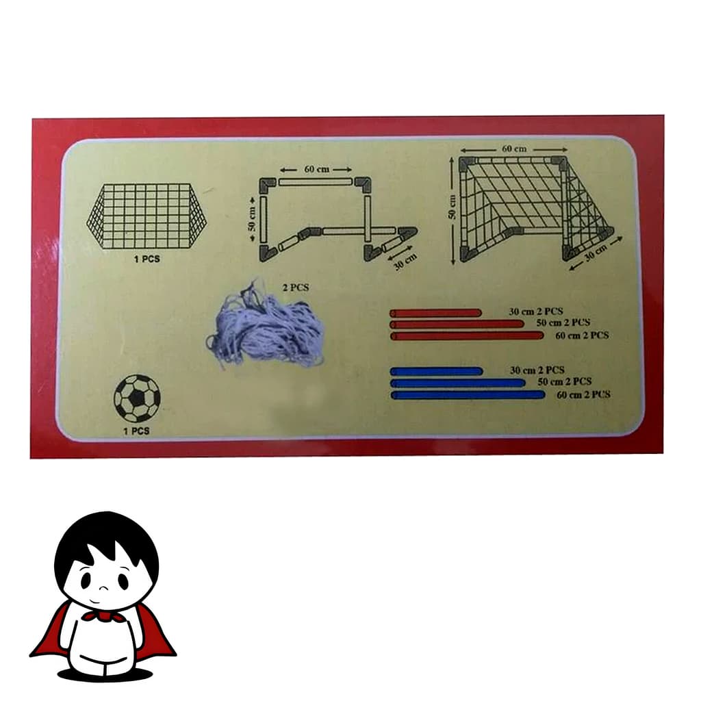 ست دروازه فوتبال کودک مدل Golden Goal Set — تصویر ۲