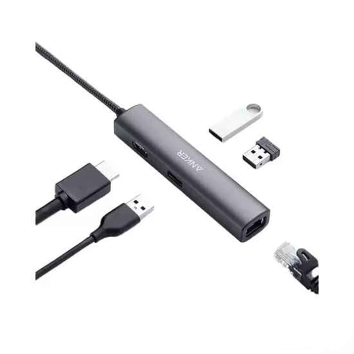 هاب ۵ پورت انکر مدل Anker 533 USB-C Hub A8338HA1 | Anker 533 USB-C Hub A8338HA1 — تصویر ۲
