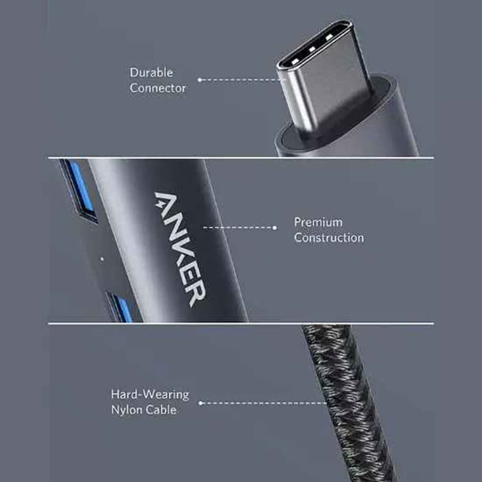 هاب ۵ پورت انکر مدل Anker 533 USB-C Hub A8338HA1 | Anker 533 USB-C Hub A8338HA1 — تصویر ۶