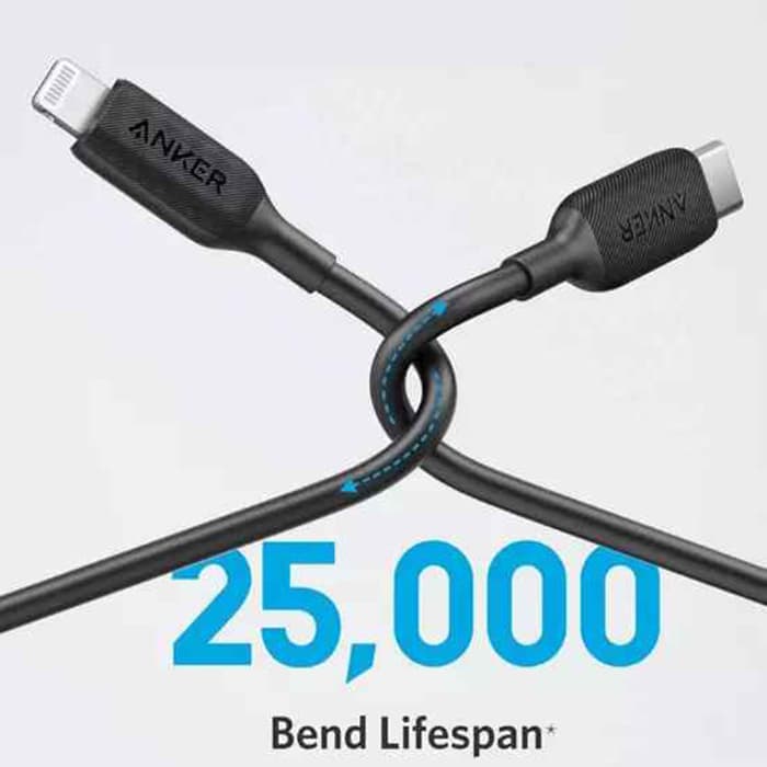 کابل ۱.۸ متری USB-C به Lightning انکر مدل | Anker PowerLine III A8833 — تصویر ۴